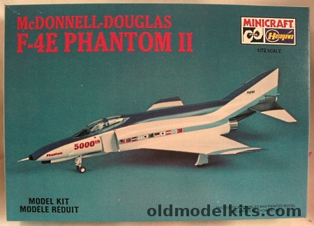 Hasegawa 1/72 McDonnell-Douglas F-4E 5000th Phantom II, 1085 plastic model kit